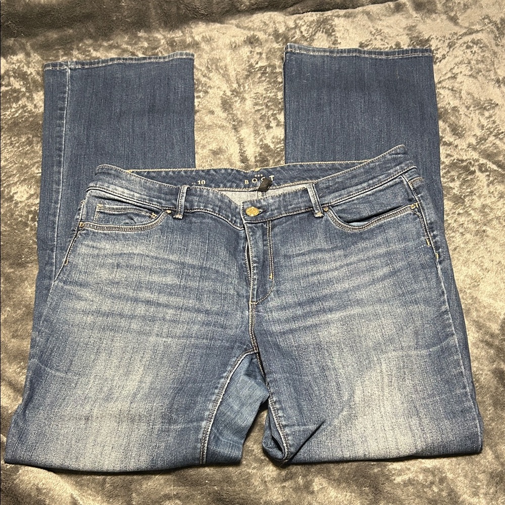 White House black market the boot jeans size 10